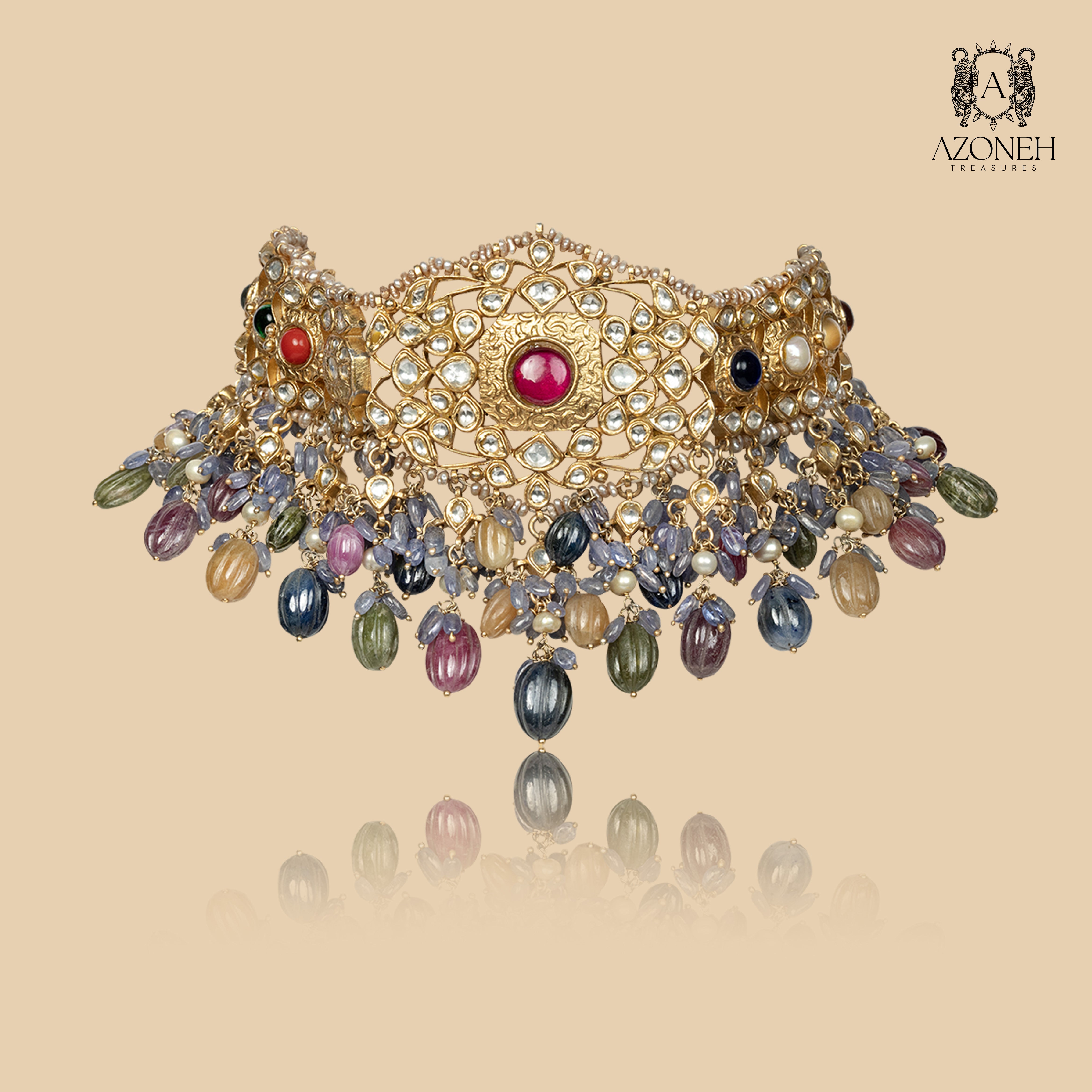 Rangrez Necklace (with Earrings)