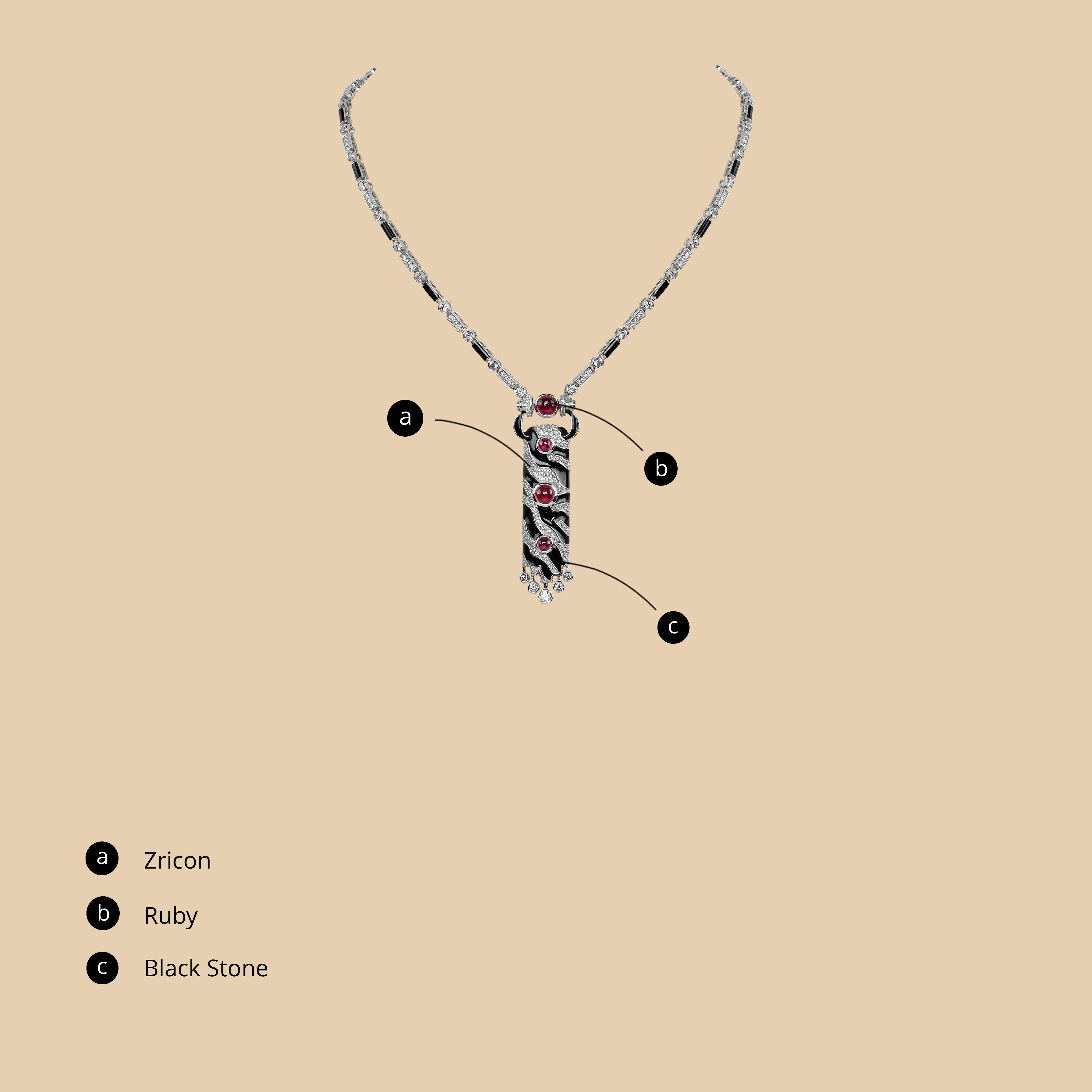 Midnight Muse  Necklace