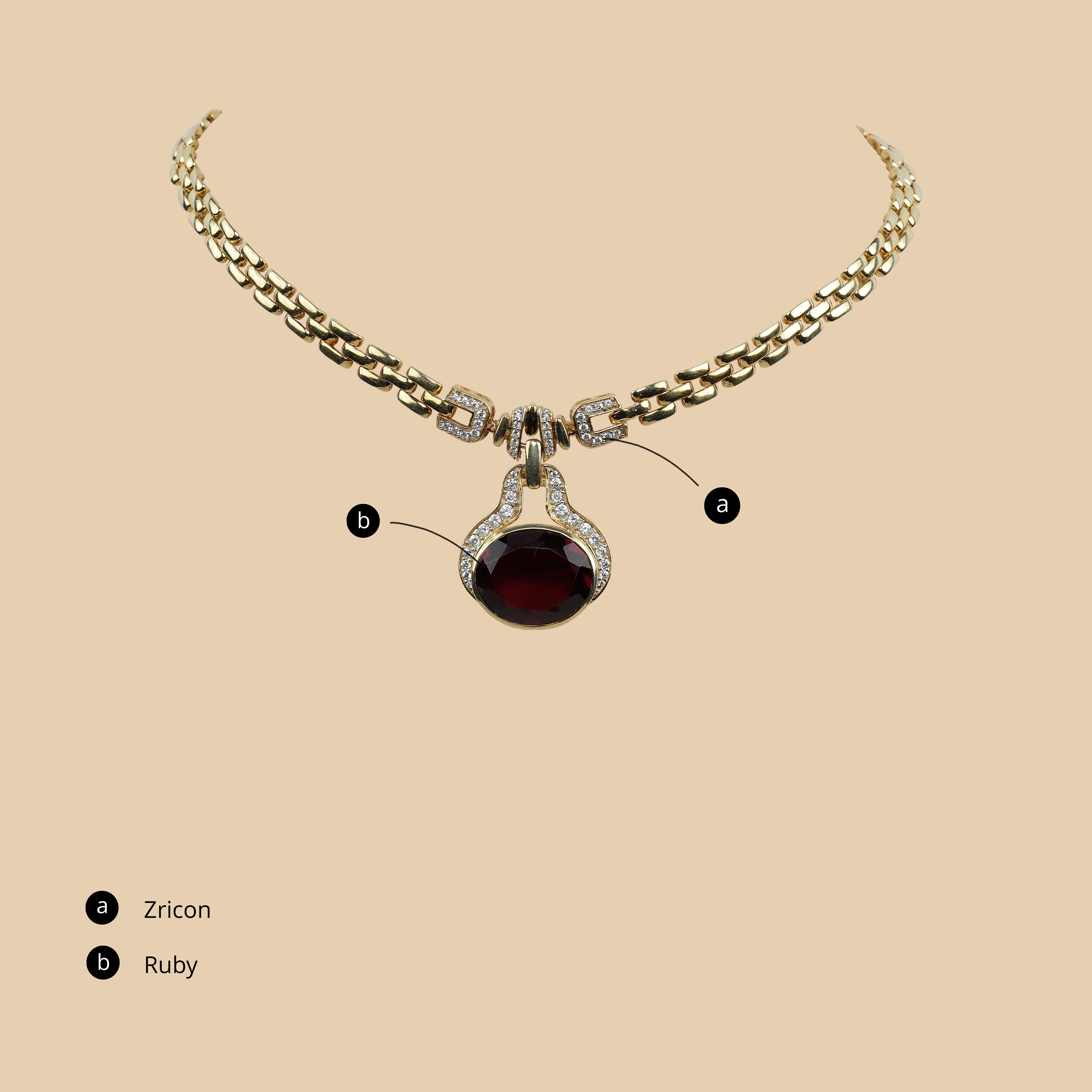 Scarlet Gleam Necklace