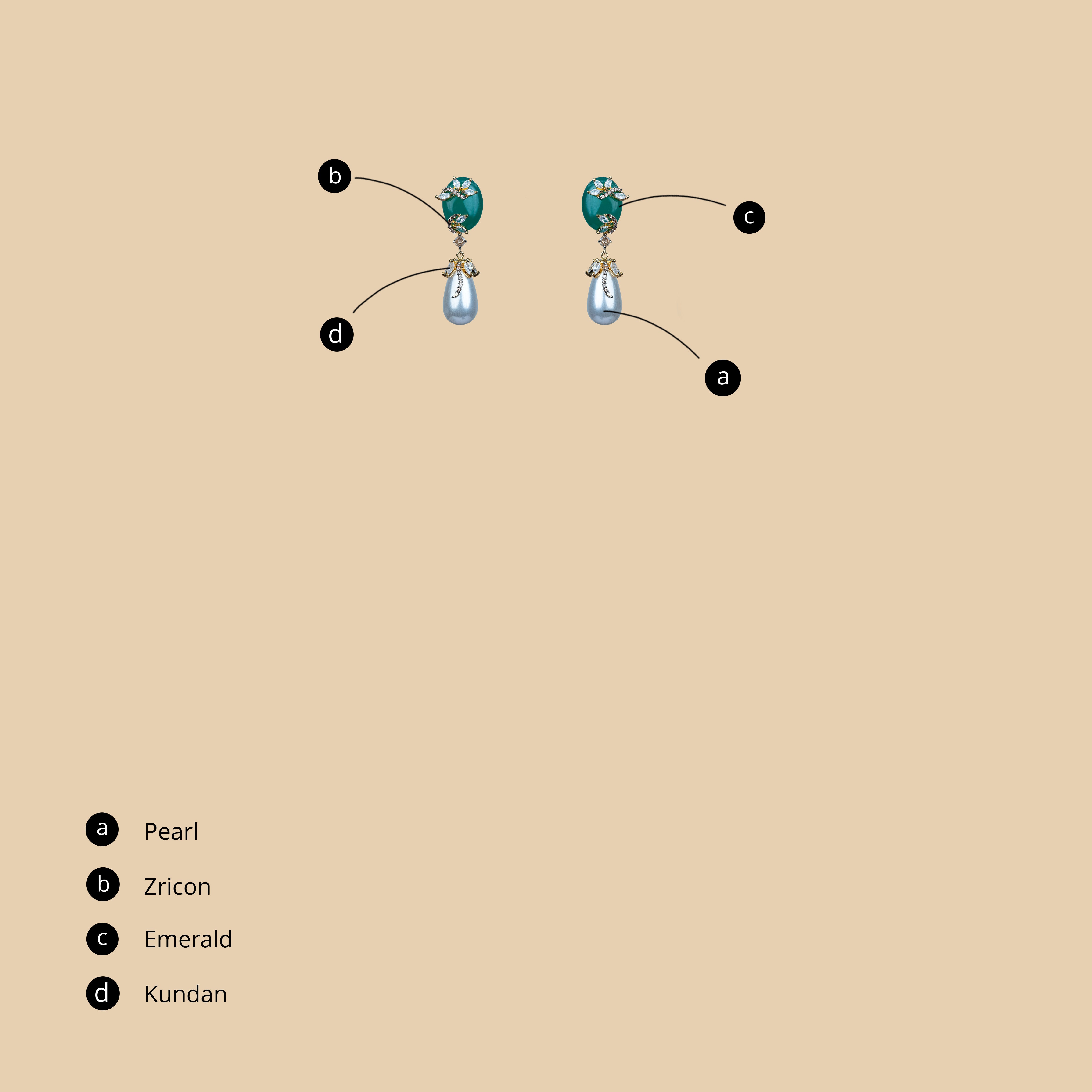 Tarmeen Earrings