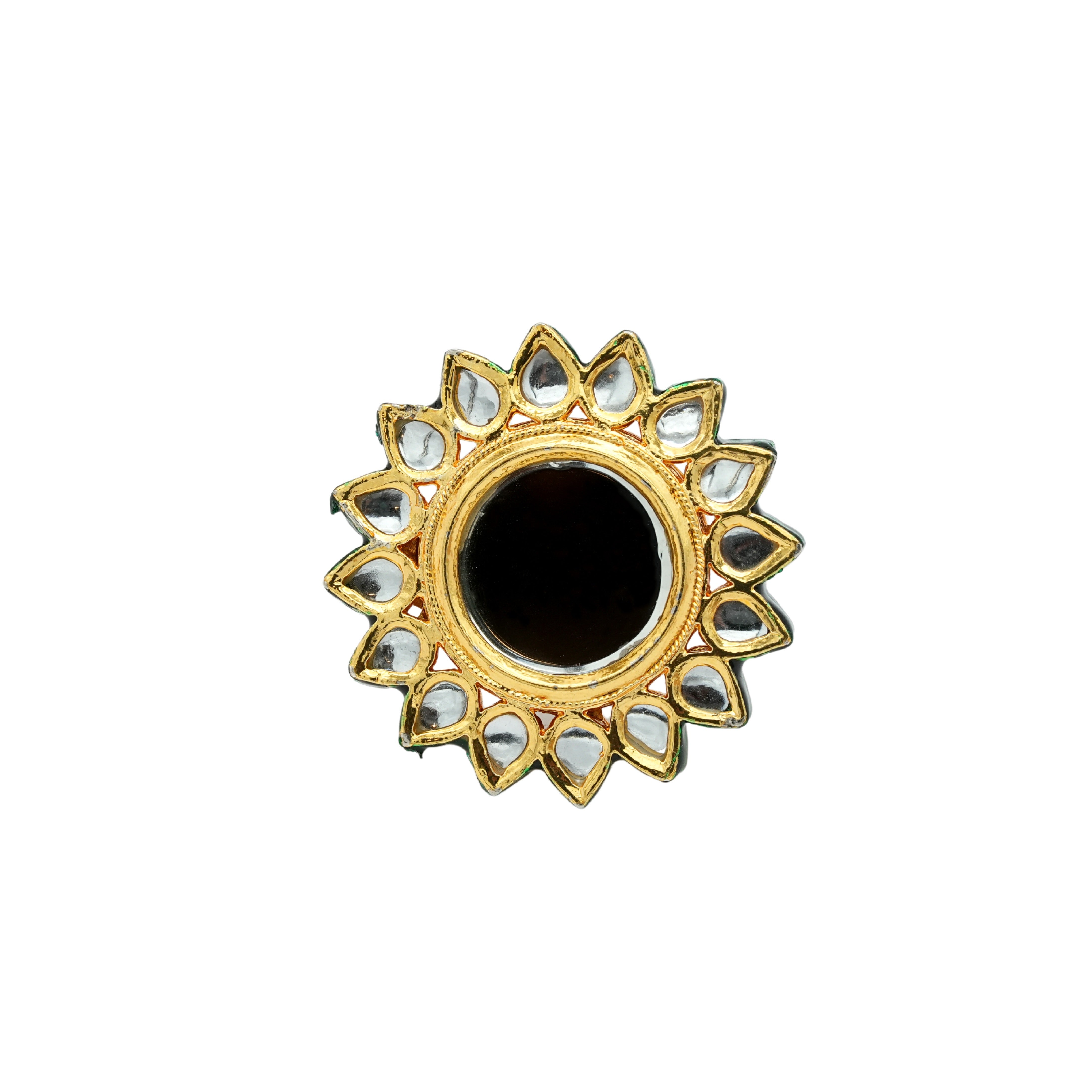 Mirrored Sunflower Ring