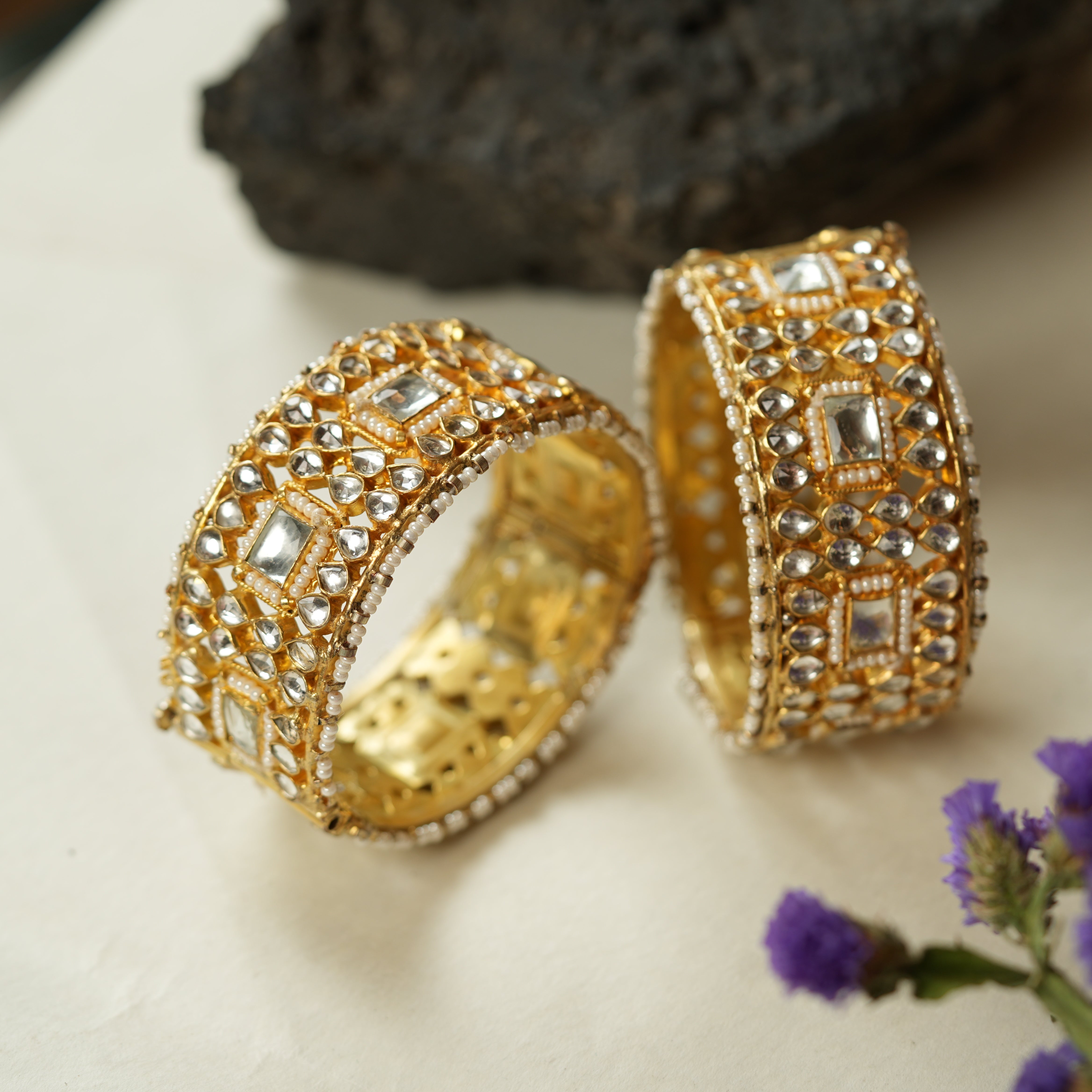 Tahir Kundan Bangles