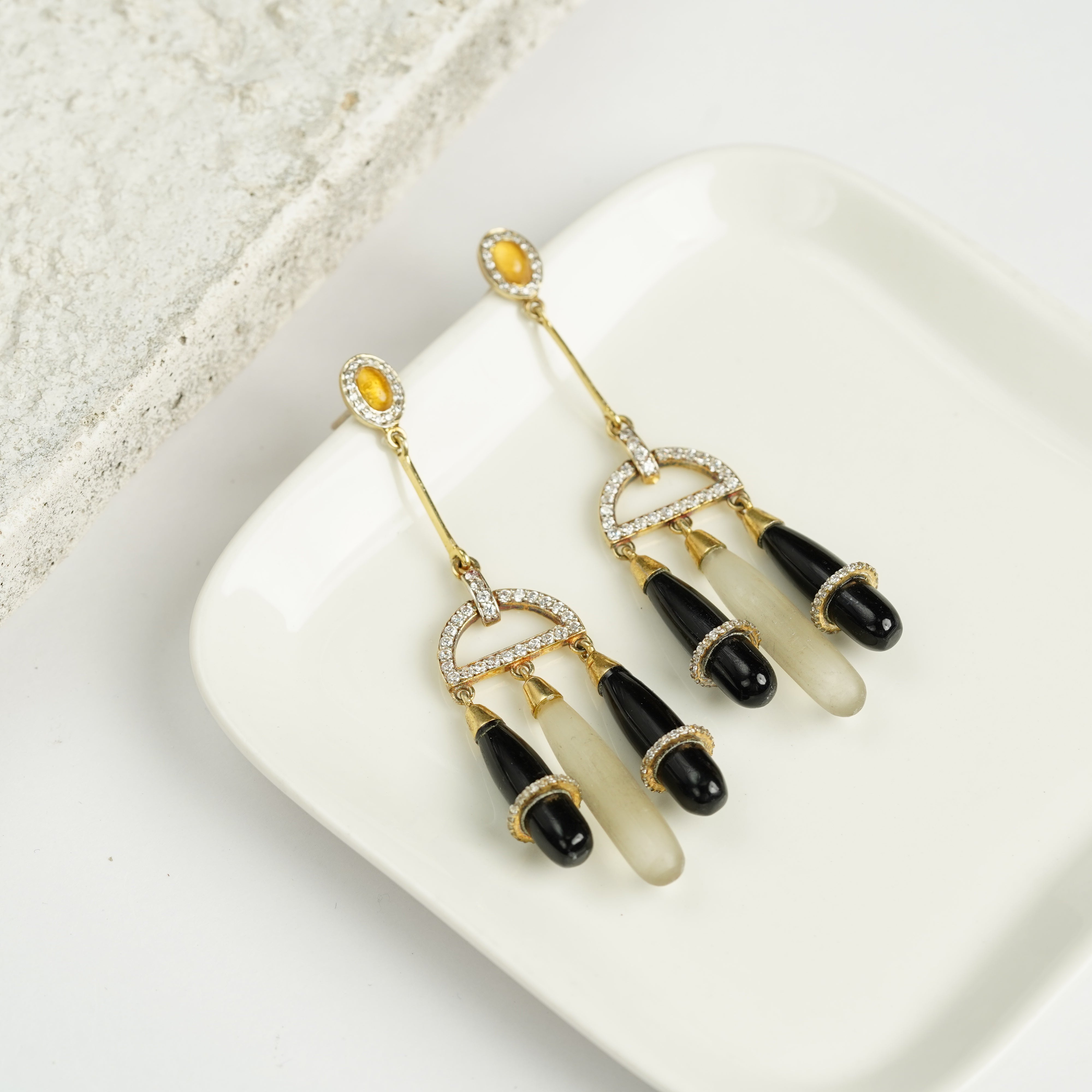 Ebony Essence Earrings