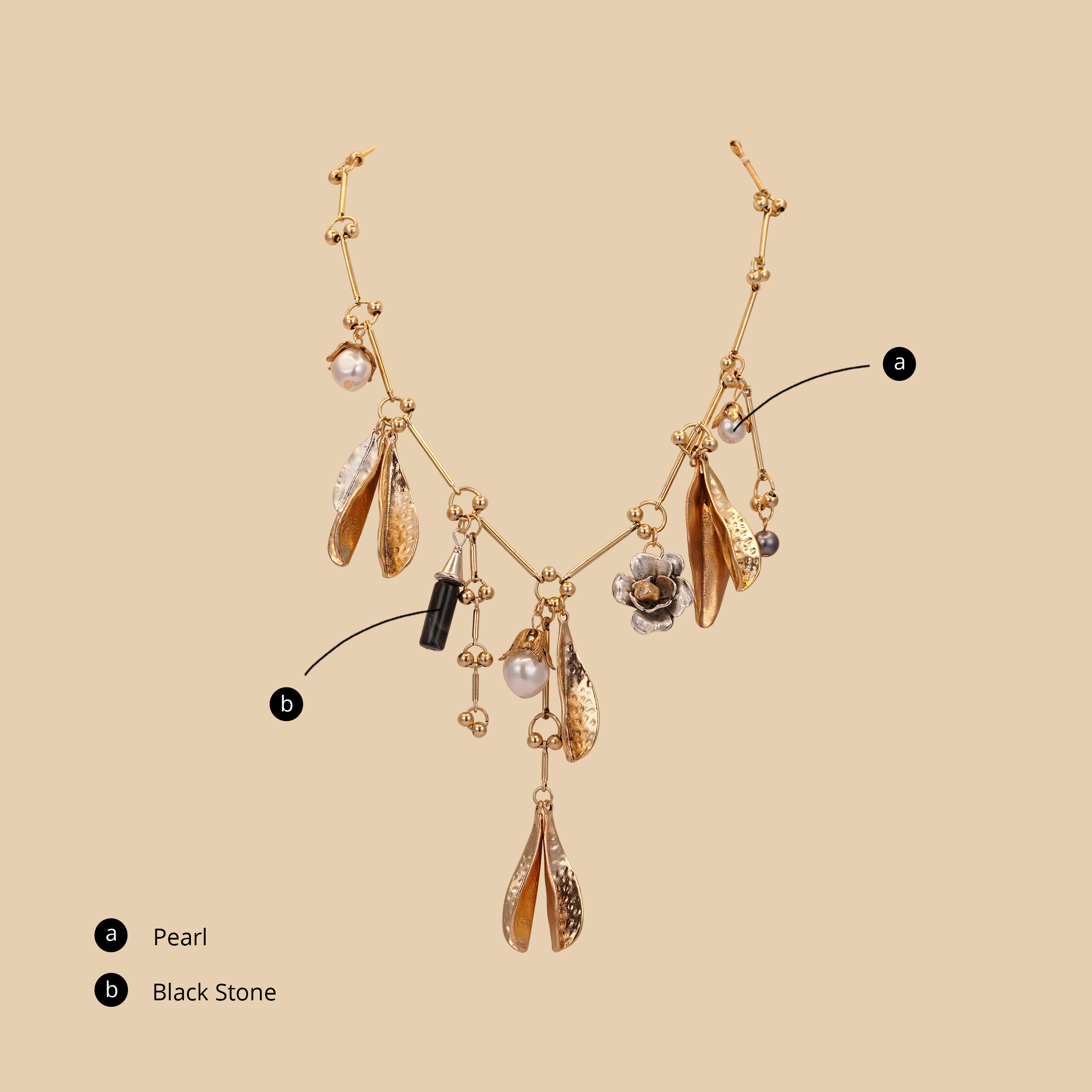 Nocturne Pearlstone Necklace