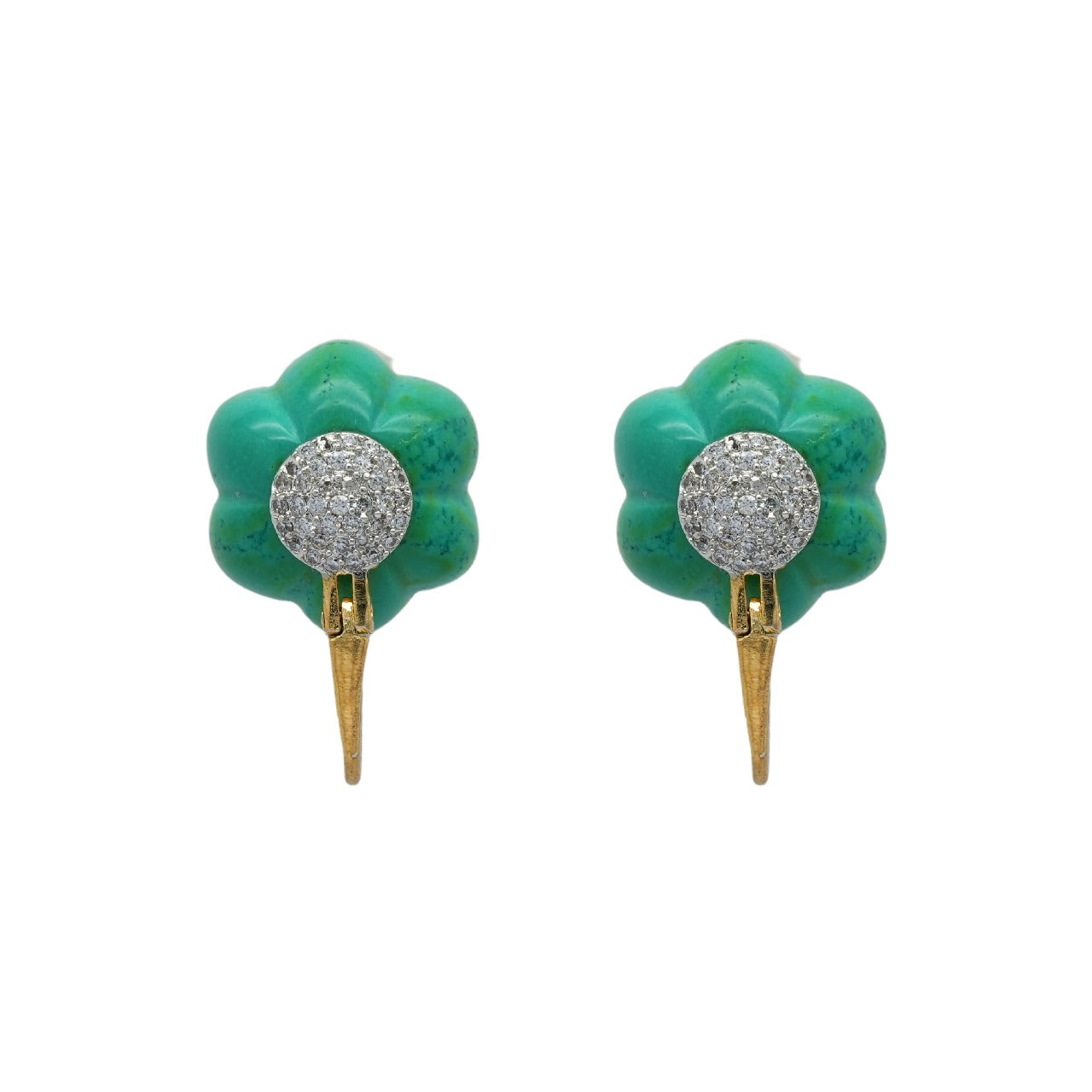 Firoza Petal Whispers Earrings