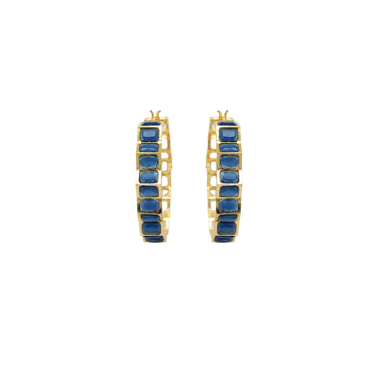 Navy Nectar Earrings