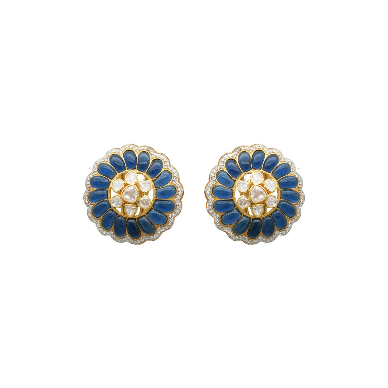 Royal Blue Radiance Earrings