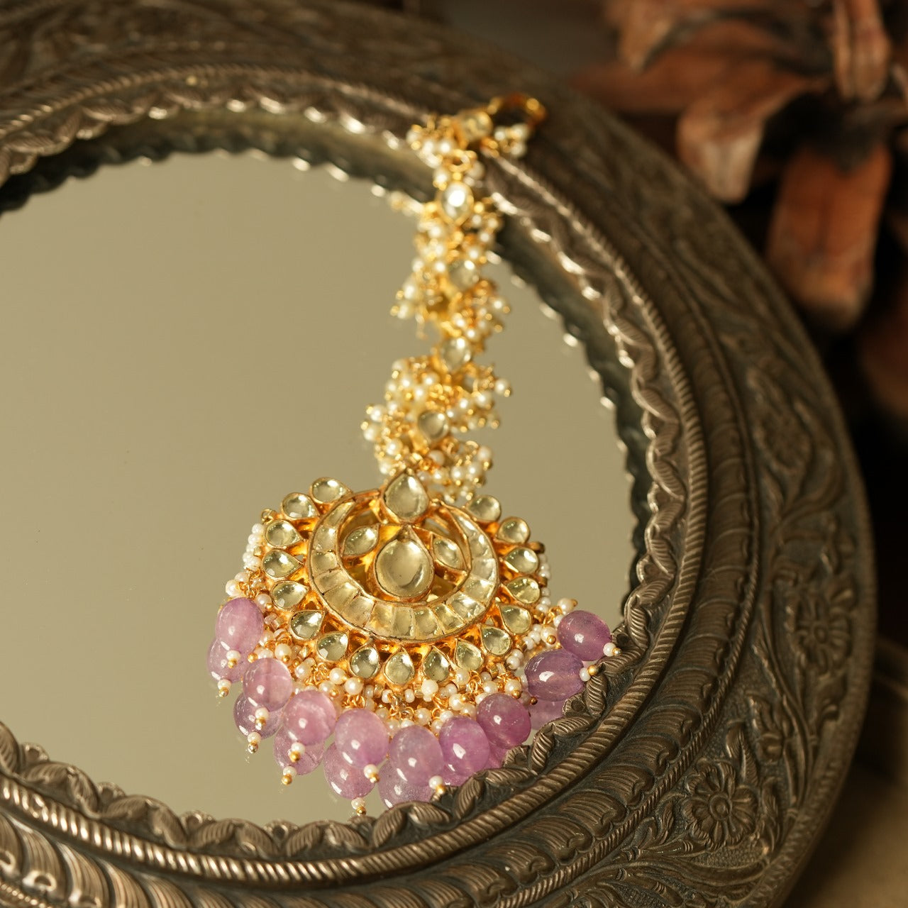 Amethyst Pearl Gleam Tikka