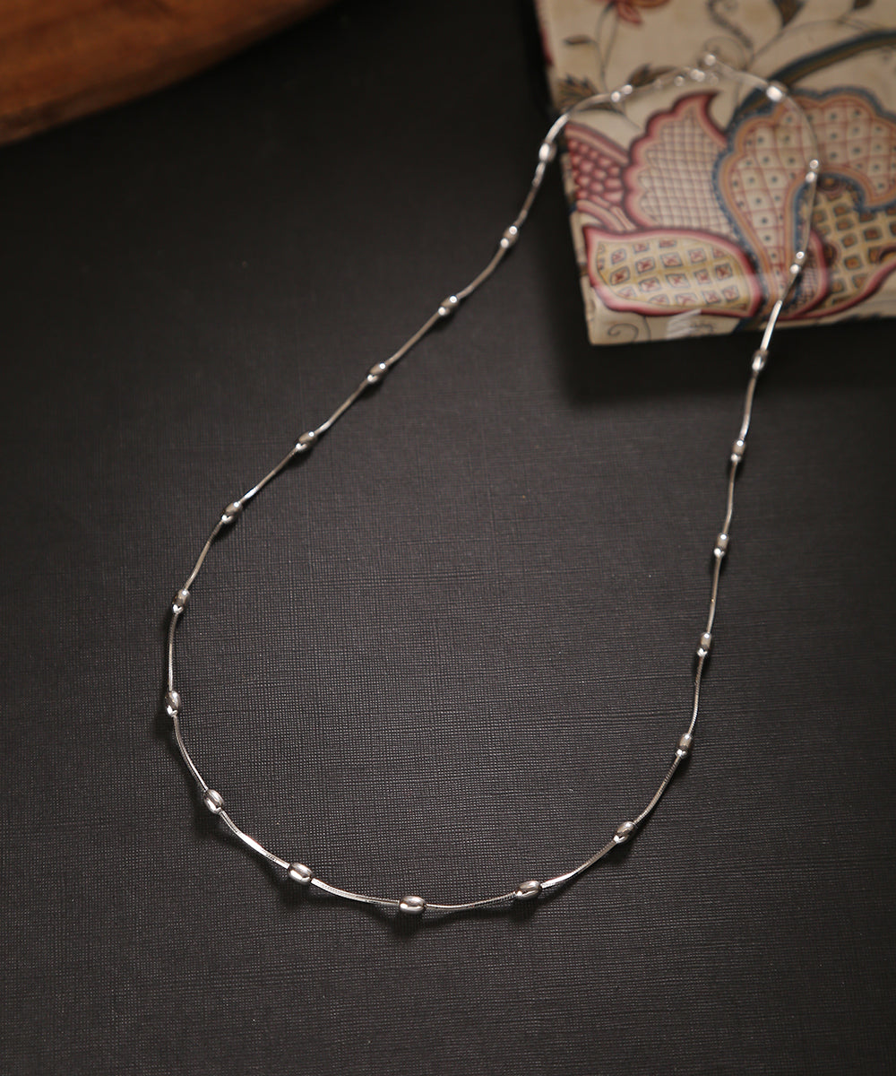 Zayyana_chain_Necklace_Handcrafted_In_Pure_Silver_Silver Tribe_01